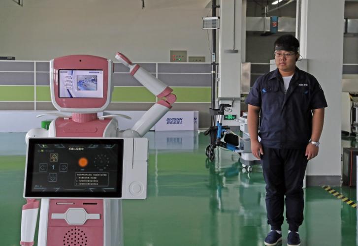 新闻 图片库 图片近年来,辽宁结合自身优势,大力发展机器人产业,以