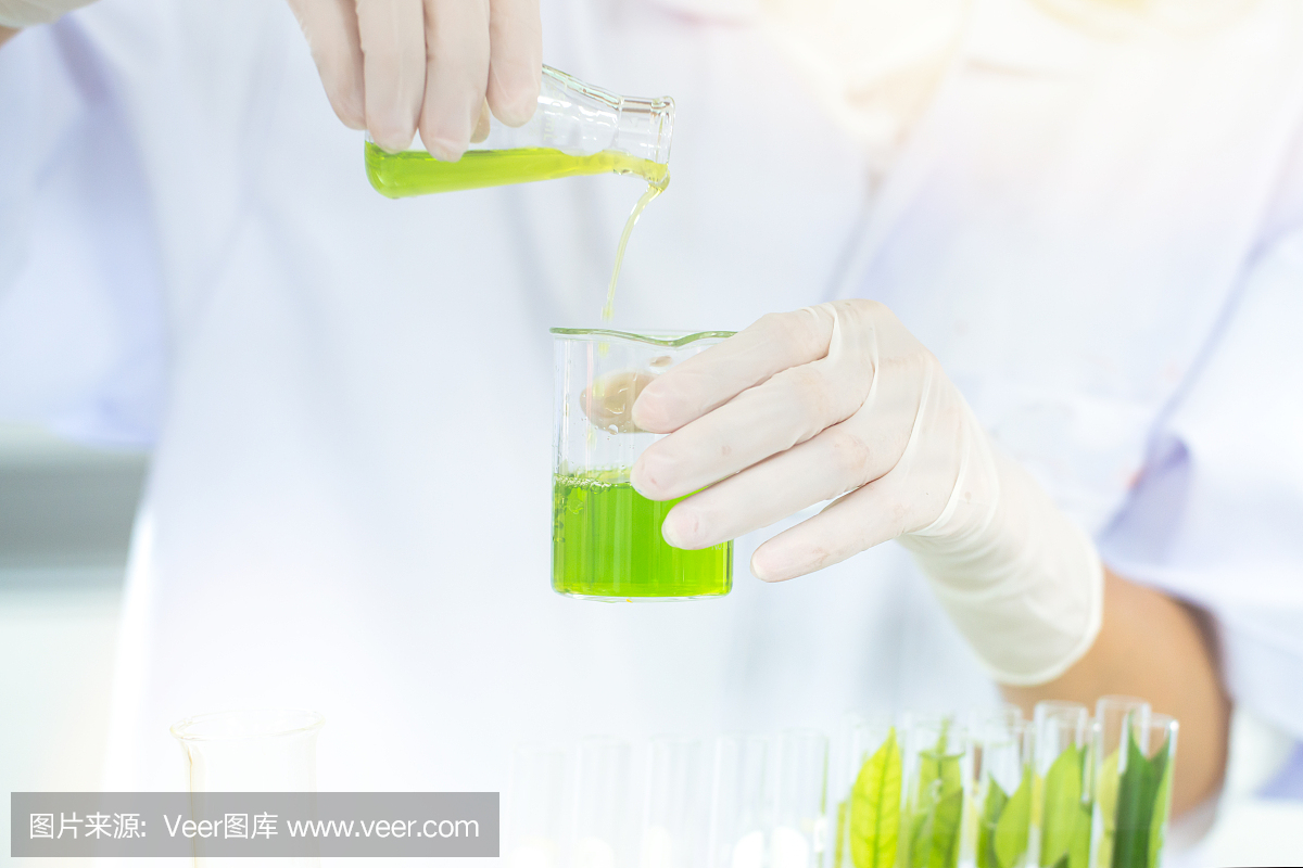 生物技术概念与科学家在实验室